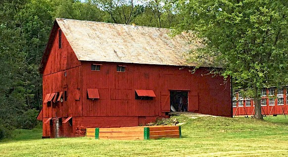 Our barn. Built in the 1890's