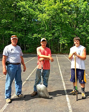 Ready to resurface the blacktop