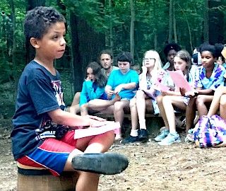 Talent Show at Leesville Lake, Roosevelt-Firebird Summer Camp, Ohio