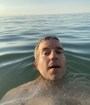 Swimming in Lake Erie